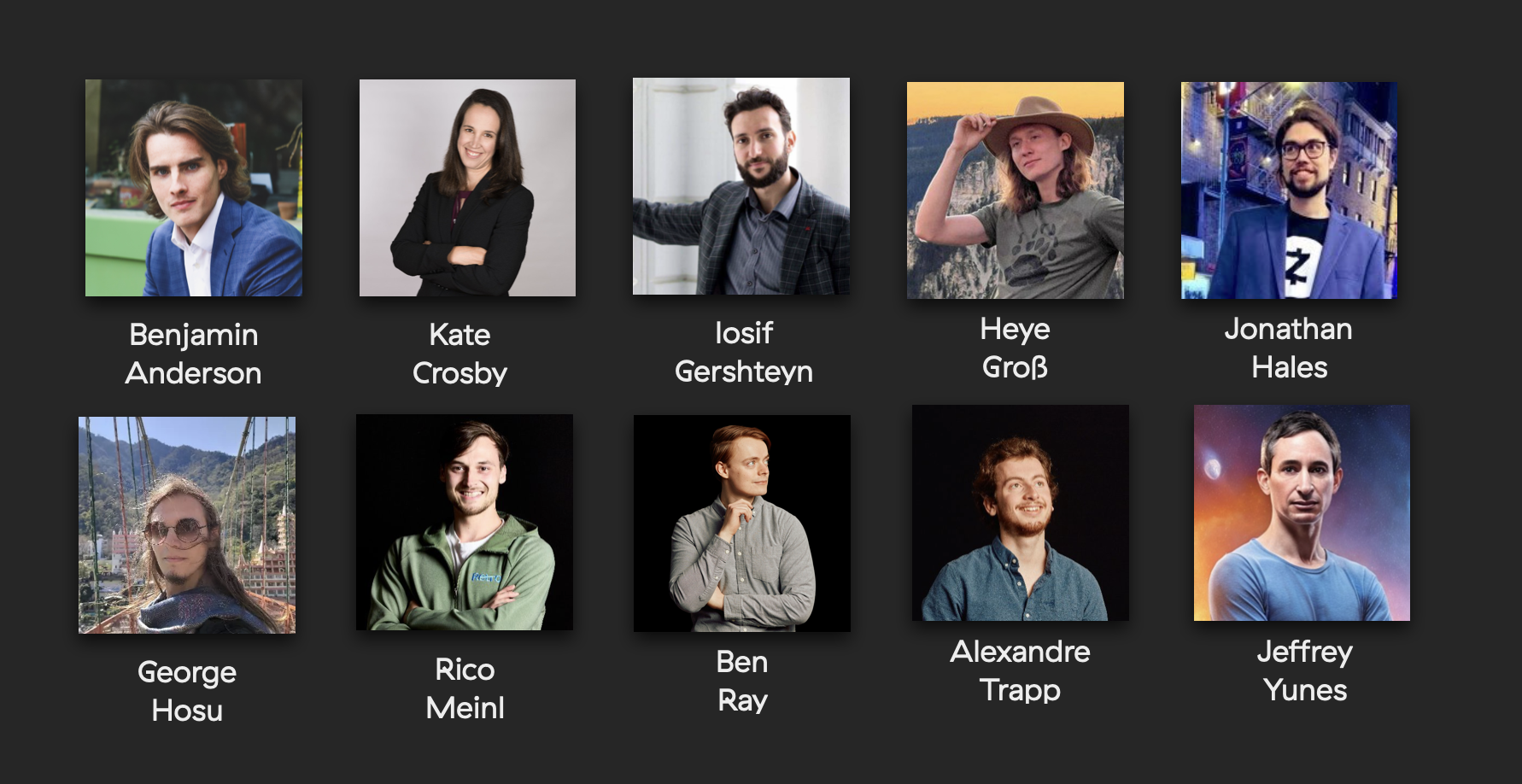 Image of pattern spotters aging roster